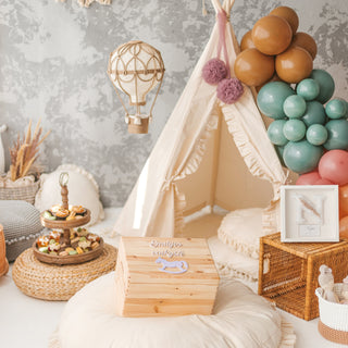 MINICAMP Dusty Rose Tulle Pom Poms – rankų darbo dekoratyviniai akcentai