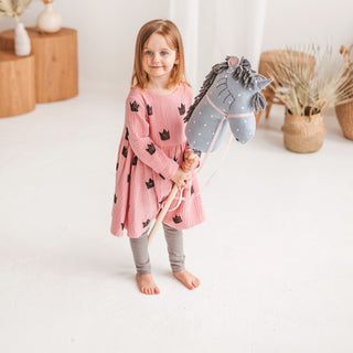 MINICAMP 
Unicorn Stick Horse, Hobby Horse Stick, Pony Ride Toy, Wooden Stick Horse, Plush Stick Horse, Fantasy Horse Toy,Magical Stick Horse,Toy Gift