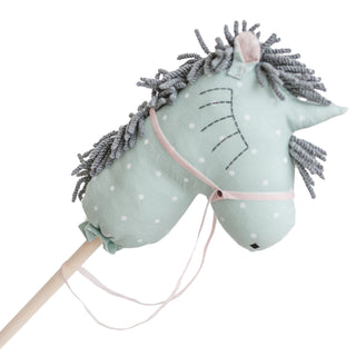 Unicorn Stick Horse, Hobby Horse Stick, Pony Ride Toy, Wooden Stick Horse, Plush Stick Horse, Fantasy Horse Toy,Magical Stick Horse,Toy Gift