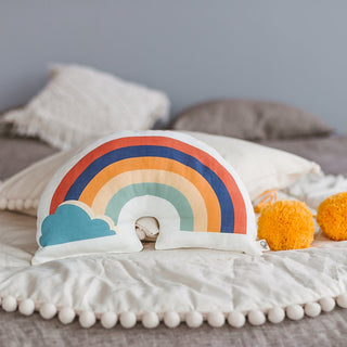 Pom Pom Teepee palapinės viršeliai - Dekoratyviniai PomPoms |Spalva: Goldenrod