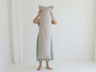 MINICAMP Full Body Pillow with Organic Cotton - Lumbar Pillow