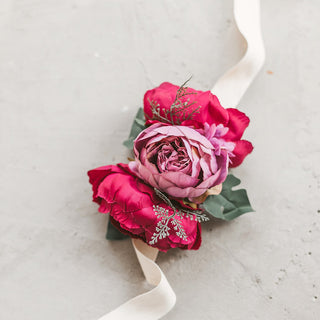 Peony Garland Draped Over a Teepee - Perfect Topper for Baby Showers and Celebrations
