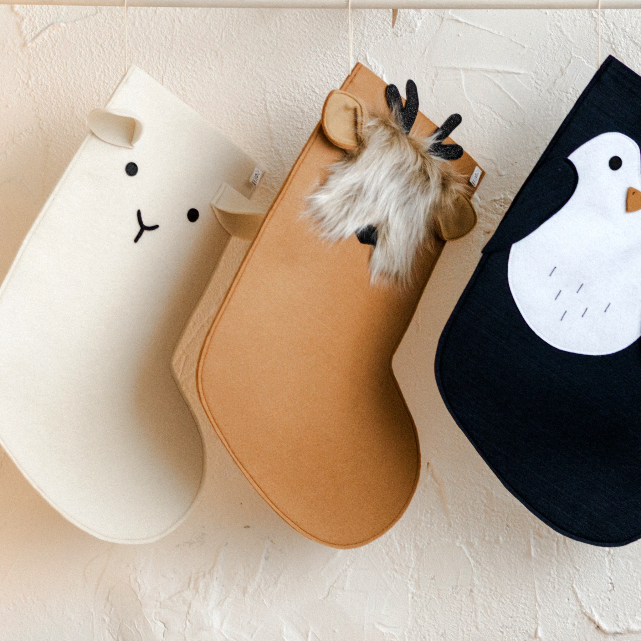 Felt Christmas Stocking – Personalized Holiday Decor | Reindeer