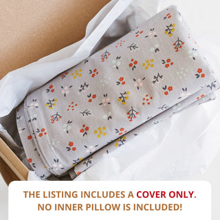 Cover Replacement for MINICAMP C-Shape Maternity Pillow | COVER ONLY