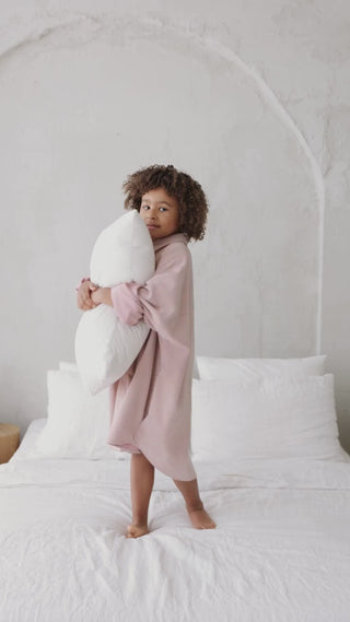 MINICAMP Kids Sleeping Pillow – Natural Kapok Fill & Organic Cotton Cover